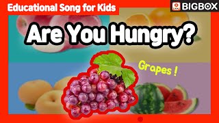 Are You Hungry  Educational Song for Kids  BIG SHOW 18 ★BIGBOX [upl. by Enirbas]