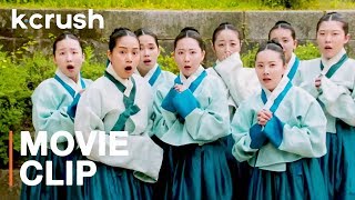 Joseon dynasty concubines making those hanboks WERK  Clip The Royal Tailor  KCrush [upl. by Rosenkranz]