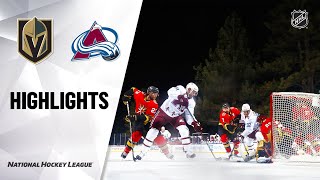 Golden Knights  Avalanche 22021  NHL Highlights [upl. by Alyakim301]