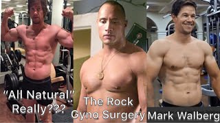 COACH GREG Mark Wahlberg “All Natural” THE ROCK “Gyno Surgery” Hollywood and Steroids [upl. by Eilyak]