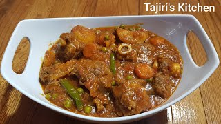 MCHUZI WA NYAMA YA KUKAANGA JINSI YA KUPIKA ROSTI YA NYAMA  MUTTON CURRY RECIPE [upl. by Herzig928]