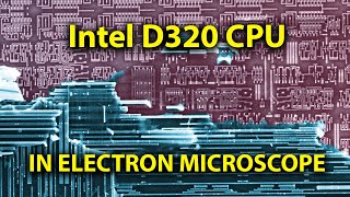 ZOOMING TO SEE THE TRANSISTORS IN CPU [upl. by Acirederf]