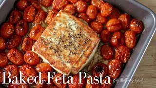 Baked Feta Cheese Pasta  Tik Tok Recipe [upl. by Clint]