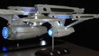 Microprocessor Controlled Polar Lights 1350 Refit Enterprise [upl. by Kata]