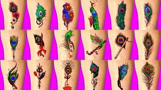 Peacock Feather Hand Tattoo Designs You Need To See 🦚 [upl. by Nelrah]