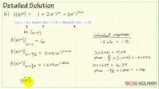 Frequency Response Example 1 [upl. by Atiuqram629]