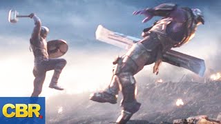 Why Captain America Waited Until Avengers Endgame To Lift Thor’s Hammer Mjolnir [upl. by Nivra]