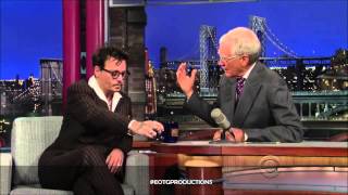 Johnny Depp  David Letterman Full Interview June 2013 [upl. by Gunnar7]