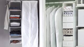 SKUBB Wardrobe Storage  IKEA Home Tour [upl. by Aimek]