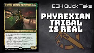 Glissa Phyrexian Tribal  EDH Quick Take  Magic The Gathering [upl. by Ynehteb]