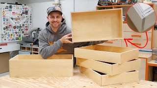 How To Build Plywood Drawers Strong Easy and FAST [upl. by Olegnaleahcim508]