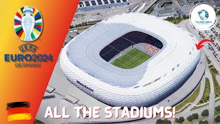 EURO 2024 Stadiums [upl. by Kos]