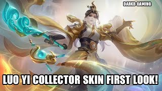 Luo Yi Collector Skin First Look  Luo Yi Collector Skin Release Date  MLBB [upl. by Rider]