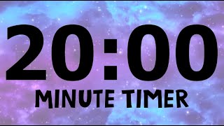 20 Minute Timer [upl. by Ynneg76]