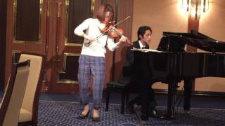 Brahms Hungarian Dance No5 Violin and Piano [upl. by Hsatan]