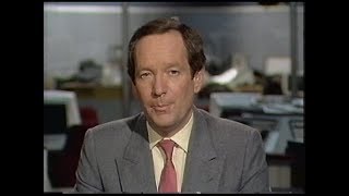 BBC1  Lockerbie News Report  Closedown  1988 [upl. by Enomes373]