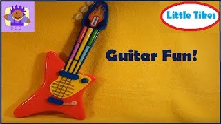 Little Tikes interactive musical toy guitar [upl. by Buroker]