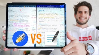 Notability vs Goodnotes 5  The Best iPad Note Taking App 2019  KharmaMedic [upl. by Laurie]