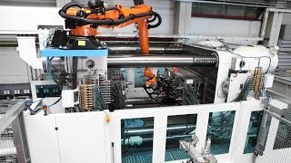 KUKA Robots for Plastics Industry Oct 2013 [upl. by Ansley]