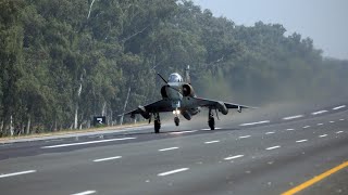 PAF FIGHTERS CONDUCT LANDINGS ON MOTORWAY  PAF PRESS RELEASE  07 OCT 2020 [upl. by Marge]