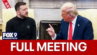 TrumpZelenskyy meeting filled with tense moments FULL MEETING [upl. by Christoph]