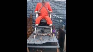 Halloween Electric Chair LIfe size prop Animatronic [upl. by Naivaj185]