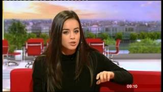 BBC Breakfast  Georgia May Foote interview 2015 [upl. by Alaunnoif]