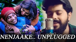 Aaradhike Unplugged  Nenjake  PATRICK MICHAEL  Malayalam unplugged  Malayalam cover [upl. by Ailero422]