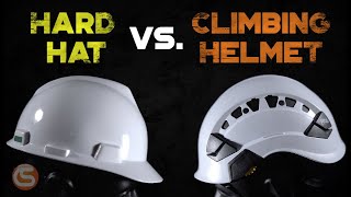 Hard Hat vs Climbing Helmet [upl. by Akeylah]