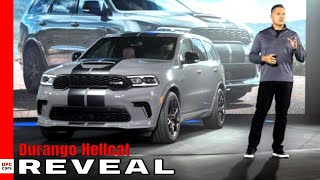 2021 Dodge Durango SRT Hellcat Reveal [upl. by Anotal]