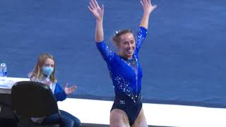 BYU Women’s Gymnastics  Utah State  Highlights  February 26 2021 [upl. by Aneleasor]