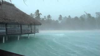 Maldives Tropical Storm  Medhufushi May HD [upl. by Ardnaeel]