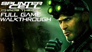 Splinter Cell Chaos Theory  FULL GAME  Stealth Walkthrough  No Commentary [upl. by Leirbaj618]