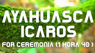 AYAHUASCA  ICAROS for Ceremony 1hr 40 Duration [upl. by Treboh]