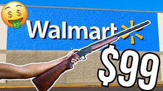 TESTING THE CHEAPEST pew pew AT WALMART [upl. by Einiffit]