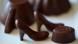 Homemade Molded Chocolate  Candy Making [upl. by Hollis]