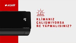 Klimanız Çalışmıyorsa Ne Yapmalısınız [upl. by Yelrebmik]