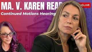 LIVE COURT  MA v Karen Read Motions Hearing Continued [upl. by Nola]