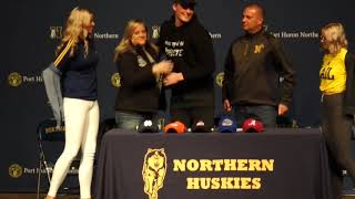 Braiden McGregor picks Michigan [upl. by Eimile]