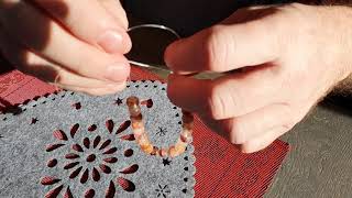 Tuto pour effectuer un nœud sur élastique pour bracelets [upl. by Mclaughlin903]