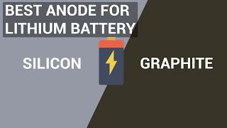 Silicon Anodes Advantage over Graphite  NextGen LithiumIon Battery Technology [upl. by Ainolloppa]