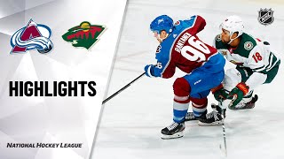 Avalanche  Wild 13021  NHL Highlights [upl. by Leda]