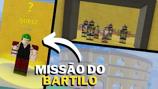 Como completar a MISSÃO do Bartilo  BLOX FRUITS   Roblox [upl. by Esylla446]