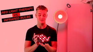 Red Light Therapy vs Infrared Bulbs [upl. by Akinoj529]