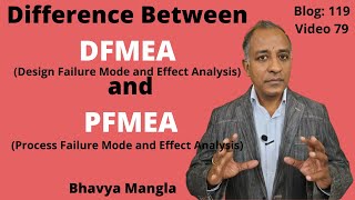 Difference between DFMEA and PFMEA AIAGVDA  IATF 16949  ENGLISH  Bhavya Mangla [upl. by Chrystal967]