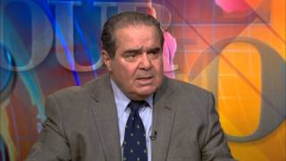 Justice Scalia Writes Guide for Interpreting the Law [upl. by Beuthel458]