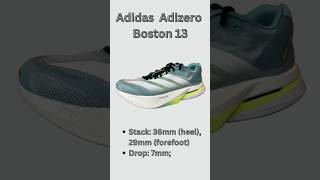 Adidas Adizero Boston 13  April 2025 release runningshoes [upl. by Yeta425]