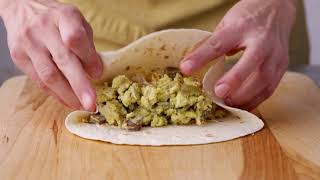 Easy Breakfast Burritos  Pillsbury Recipe [upl. by Eicarg]