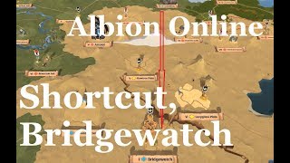 Albion Online  Caerleon to Bridgewatch fast almost safely [upl. by Sawtelle412]