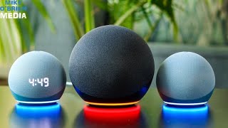 ECHO DOT vs ECHO 4 Best Amazon Alexa Smart Speaker 2020 [upl. by Nylak]